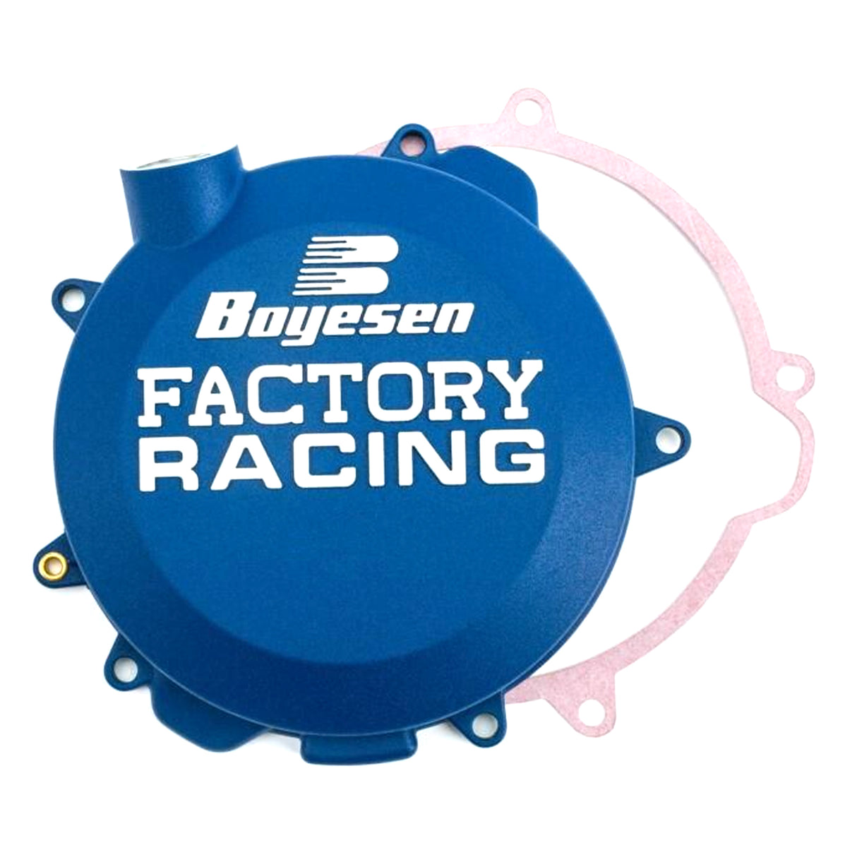 BOYESEN CLUTCH COVER 16-21 KTM 125 SX, BOYESEN CC-41AL, BLUE