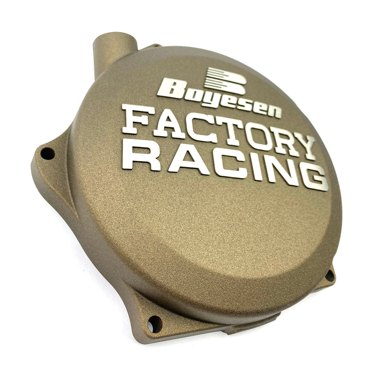 BOYESEN CLUTCH COVER 21-24 KX250/X KAWASAKI, BOYESEN CC-17CM, BLACK