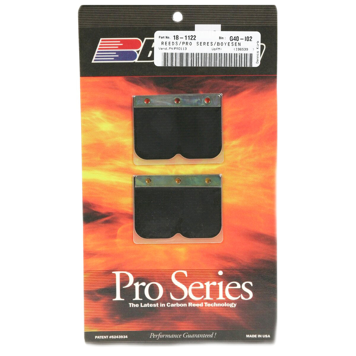 BOYESEN PRO-113 REEDS KTM 125 200, Boyesen Pro Series Reeds - PRO
