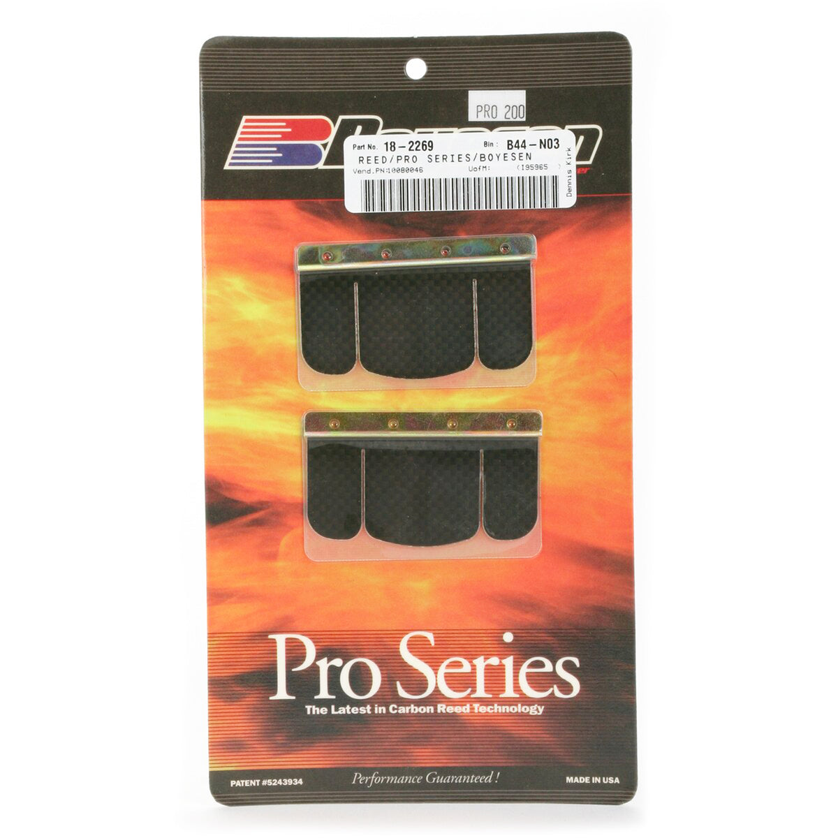 BOYESEN PRO-200 BOYESEN REEDS, Boyesen Pro Series Reeds - PRO