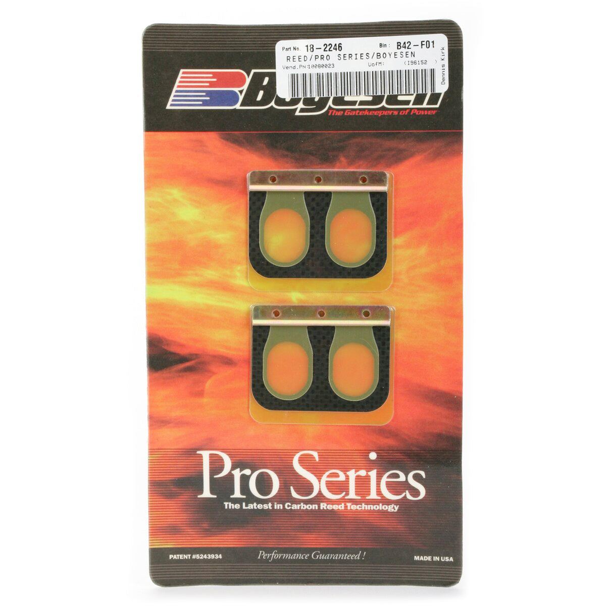 BOYESEN PSR-211 BOYESEN REEDS PRO-211, Boyesen Pro Series Reeds - PRO, PSR-211/PRO-211