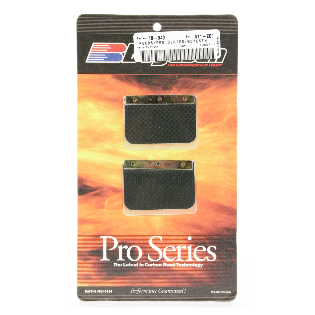 BOYESEN PRO-44 BOYESEN REEDS, Boyesen Pro Series Reeds - PRO, PRO44