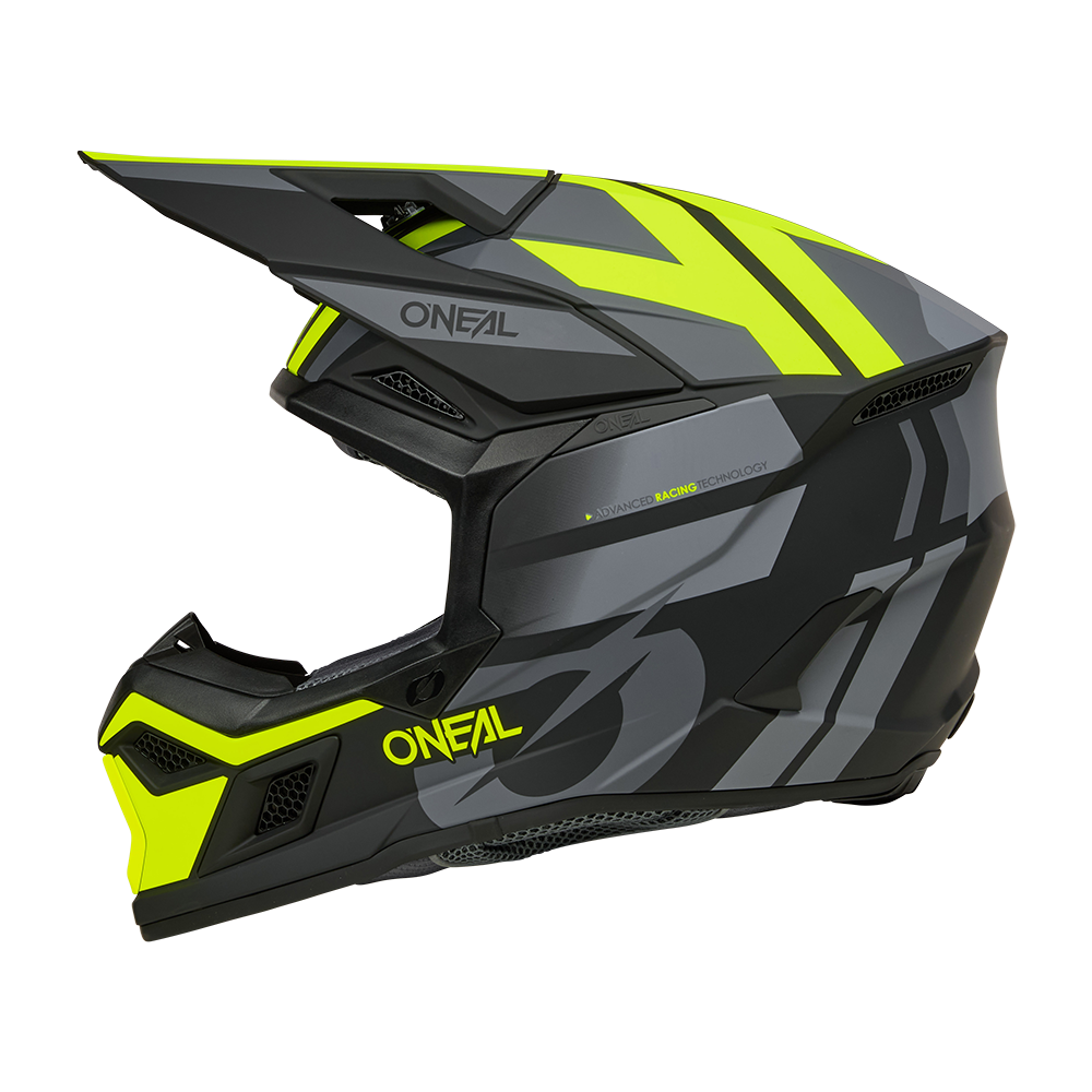 O'Neal 3SRS Helmet RIDE black/gray/neon yellow
