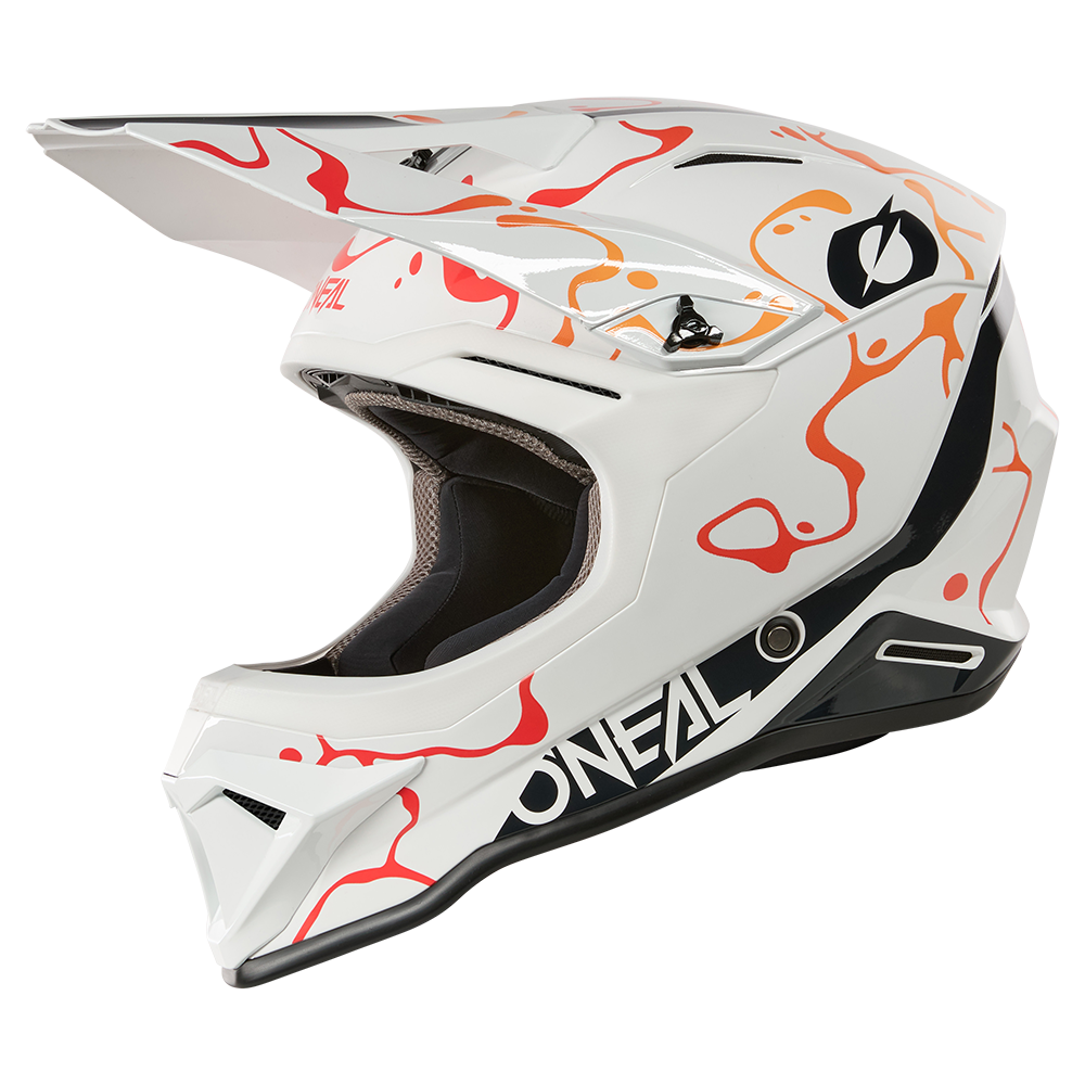 O'Neal 1SRS Helmet SPLASH white/orange