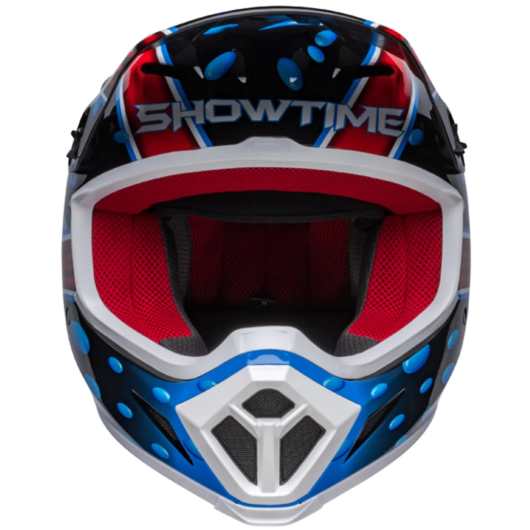 BELL MX 2024 MX-9 MIPS ADULT SHOWTIME BLACK RED HELMET