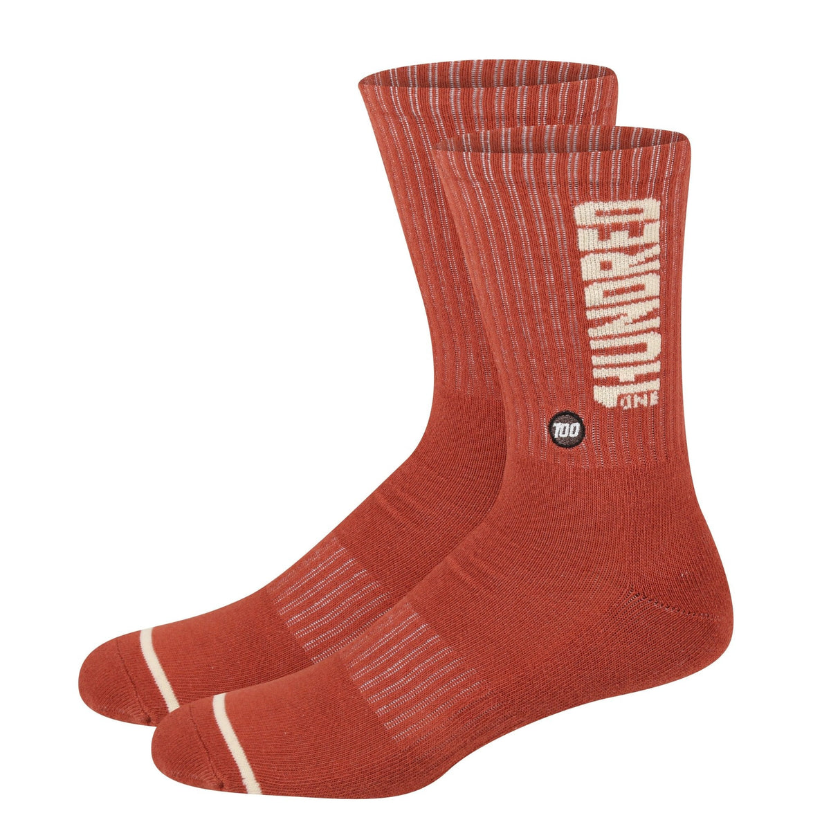 100 Clay Crew Sock