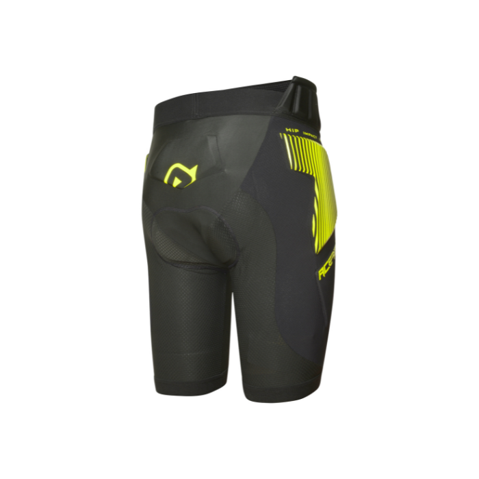ACERBIS SOFT RUSH PANTS; BLACK/YELLOW