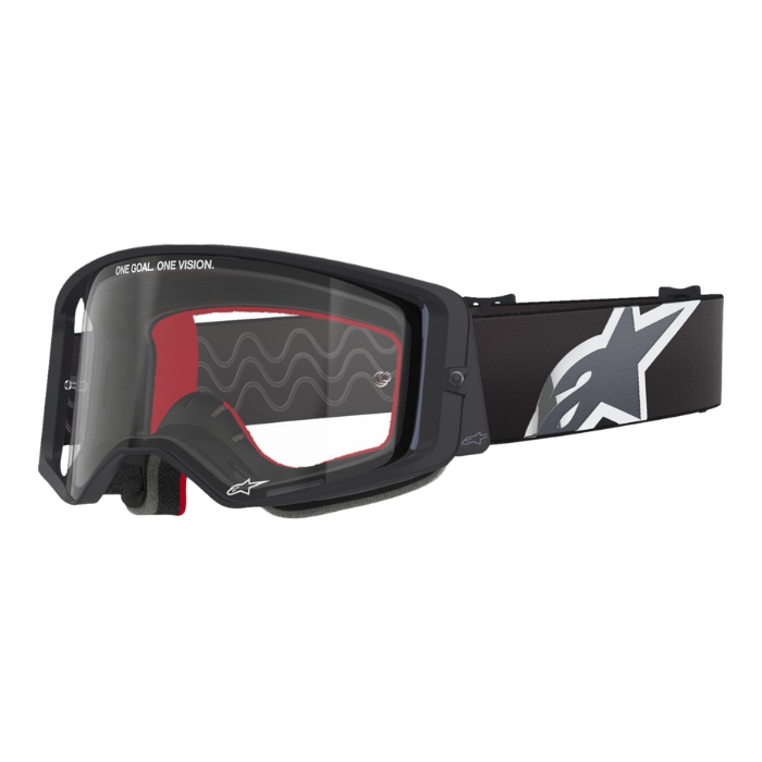 GOGGLE SUPERTECH CORP BLK/GRY Alpinestars motocross kit