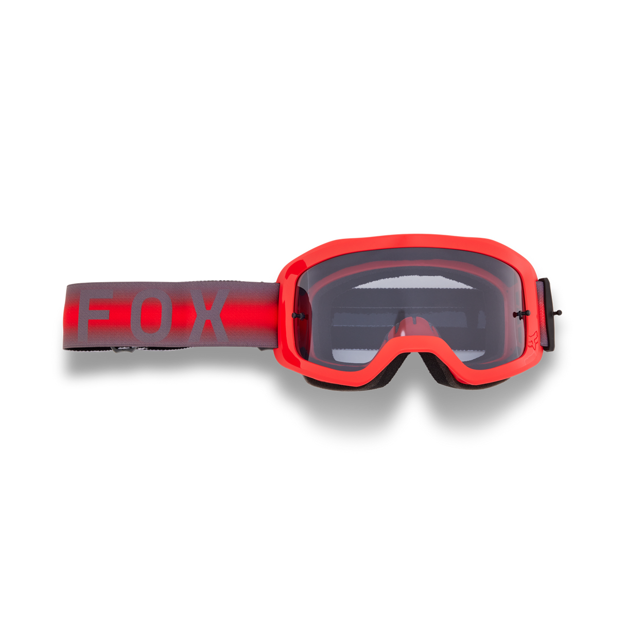 Fox Main Interfere Smoke Lens Goggles Fluorescent Red