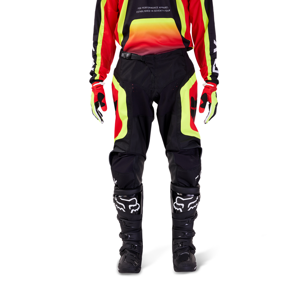 Fox 180 Ballast Pants Black/Red