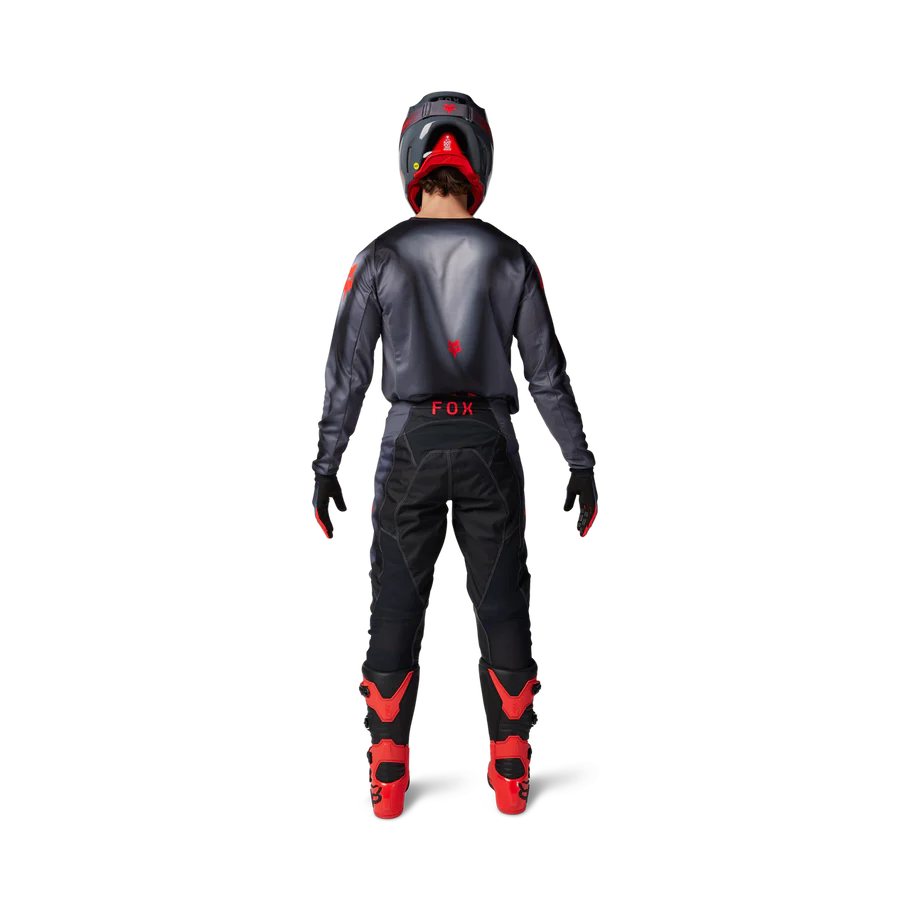 FOX 180 INTERFERE GREY/RED KIT COMBO