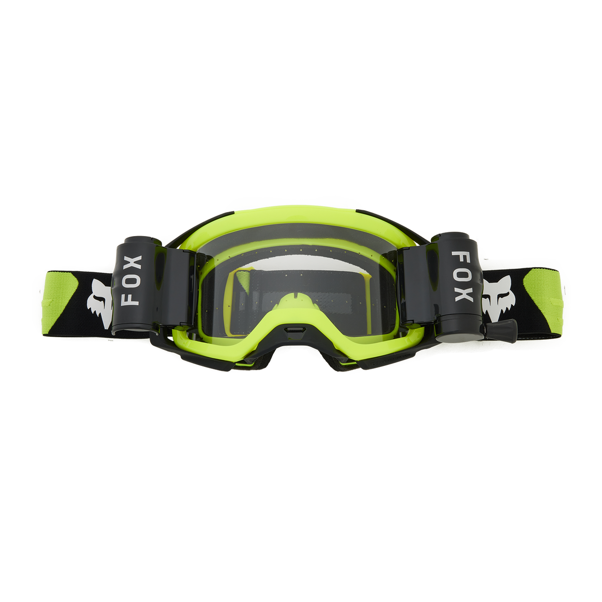 Fox Airspace Roll Off Goggles Fluorescent Yellow