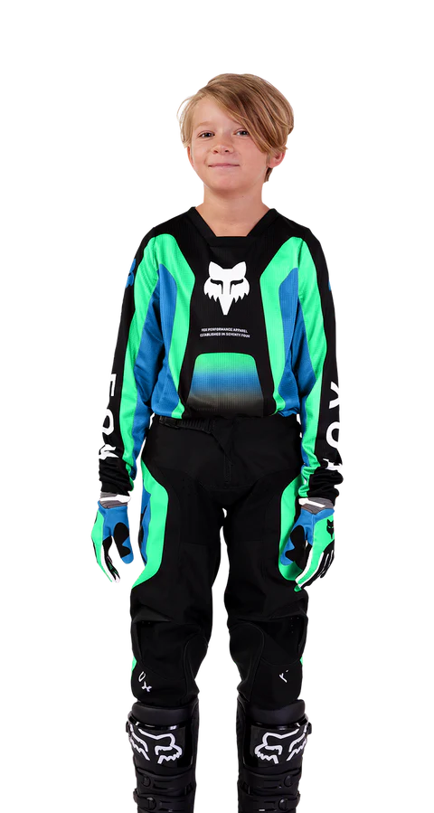 FOX YOUTH 180 BALLAST BLACK/BLUE KIT COMBO