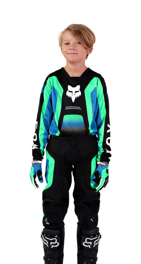 FOX YOUTH 180 BALLAST BLACK/BLUE KIT COMBO