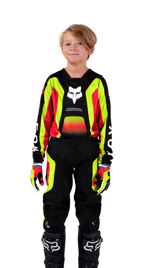 FOX YOUTH 180 BALLAST BLACK/RED KIT COMBO