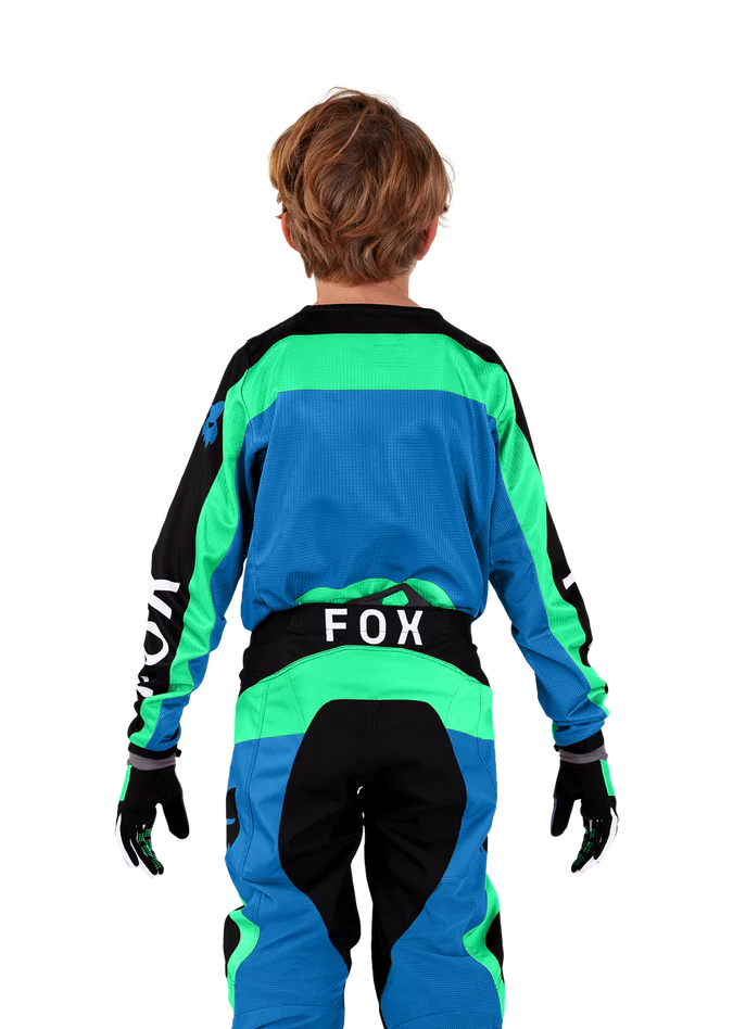 FOX YOUTH 180 BALLAST BLACK/BLUE KIT COMBO