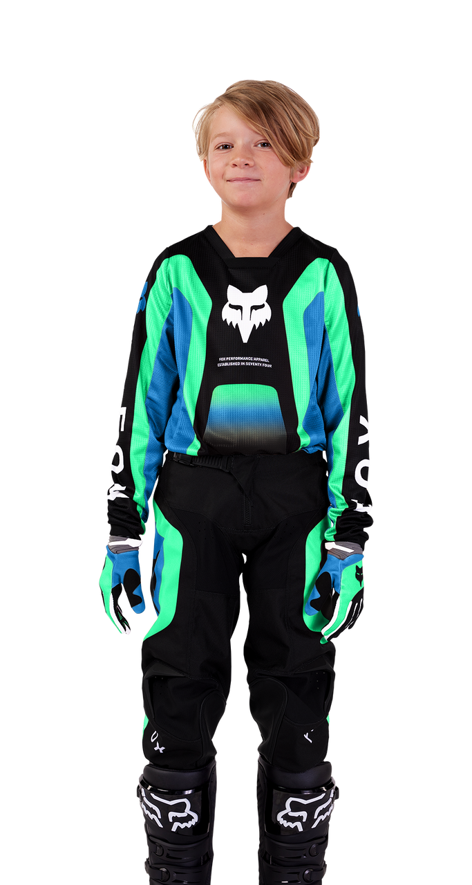 Fox Youth 180 Ballast Jersey Black/Blue