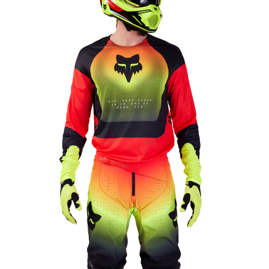 FOX 360 REVISE RED/YELLOW KIT COMBO