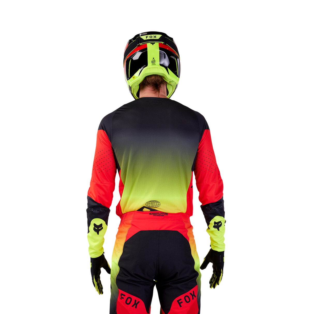 Fox 360 Revise Jersey Red/Yellow