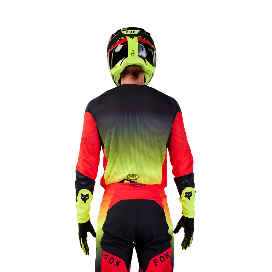 FOX 360 REVISE RED/YELLOW KIT COMBO