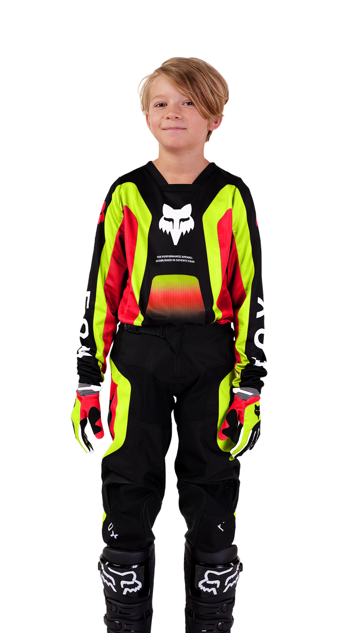 Fox Youth 180 Ballast Pants Black/Red