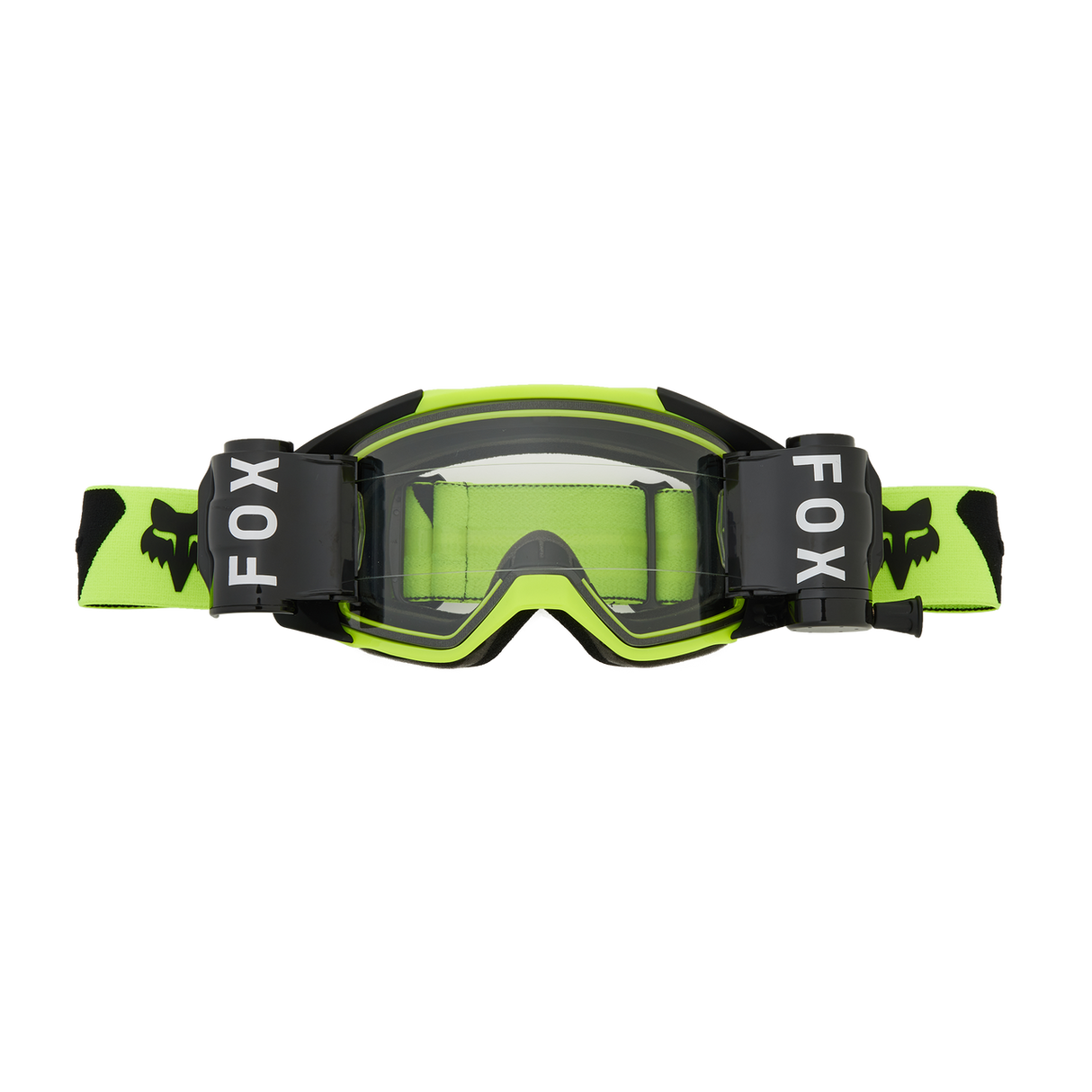 Fox Vue Roll Off Goggles Black/Yellow