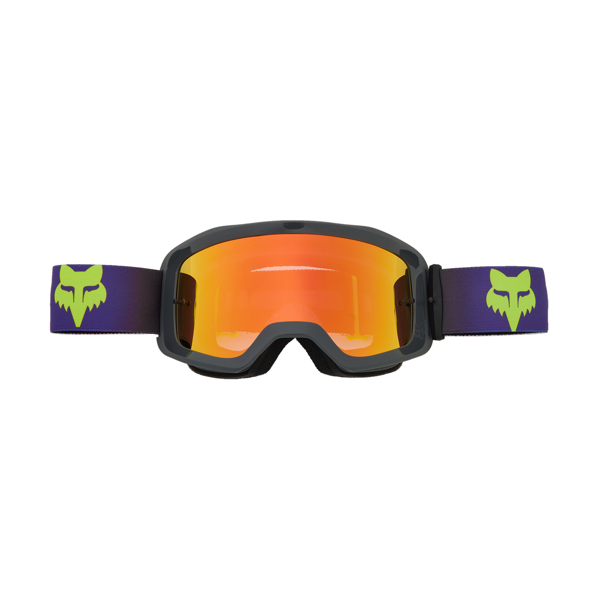 Fox Main Flora Mirrored Goggles Dark Indigo