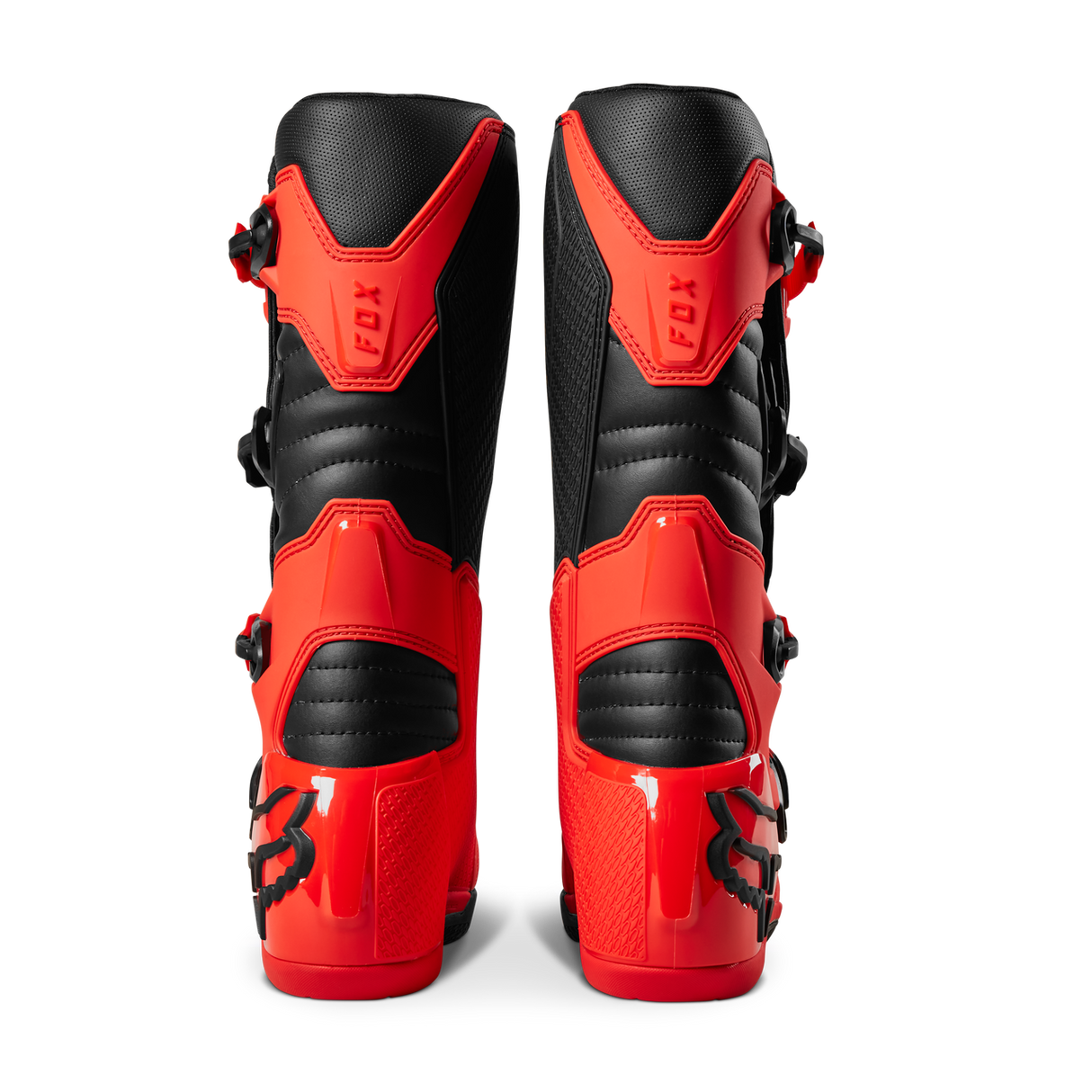 Fox Comp Boots Fluorescent Red