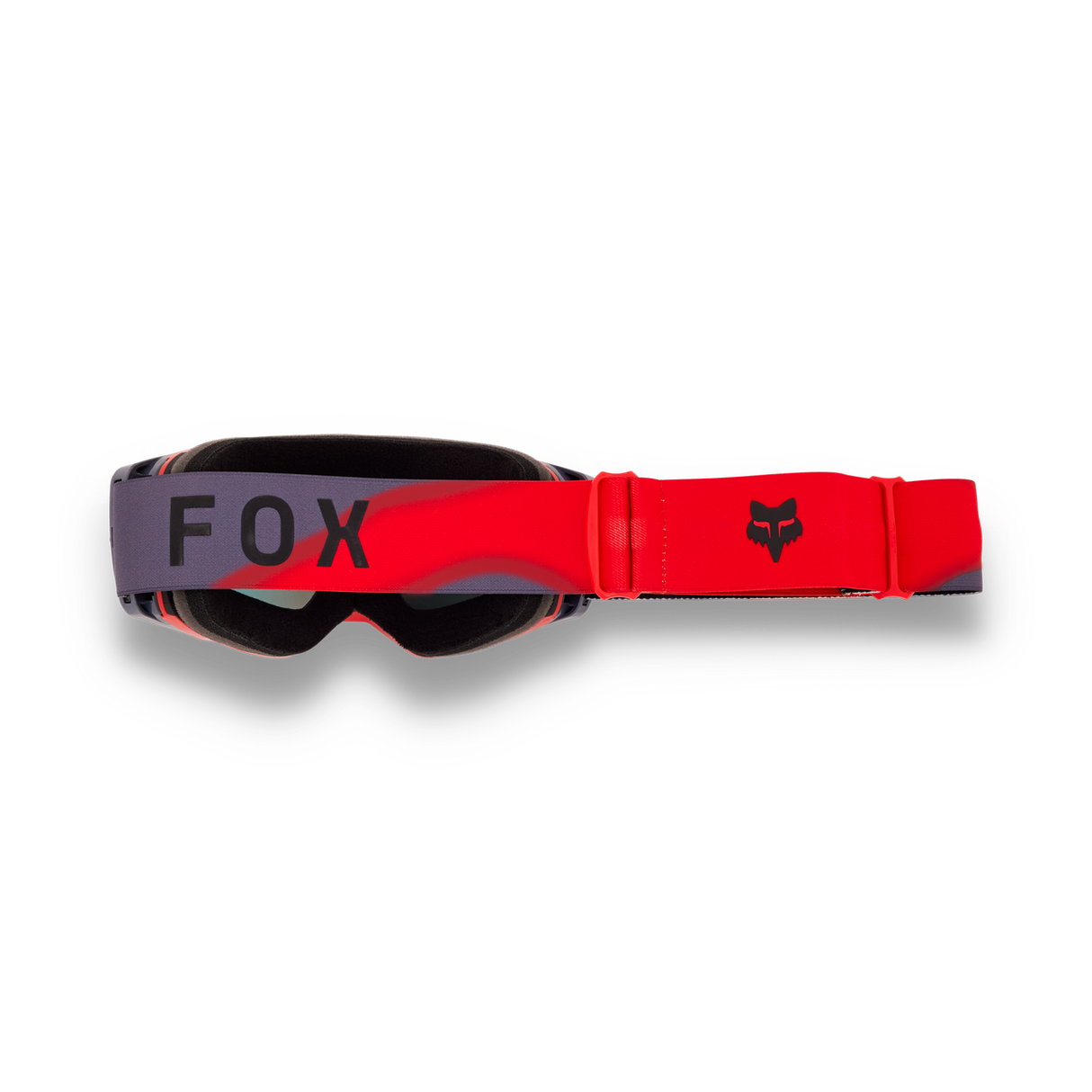 Fox Vue Volatile Mirrored Lens Goggles Fluorescent Red