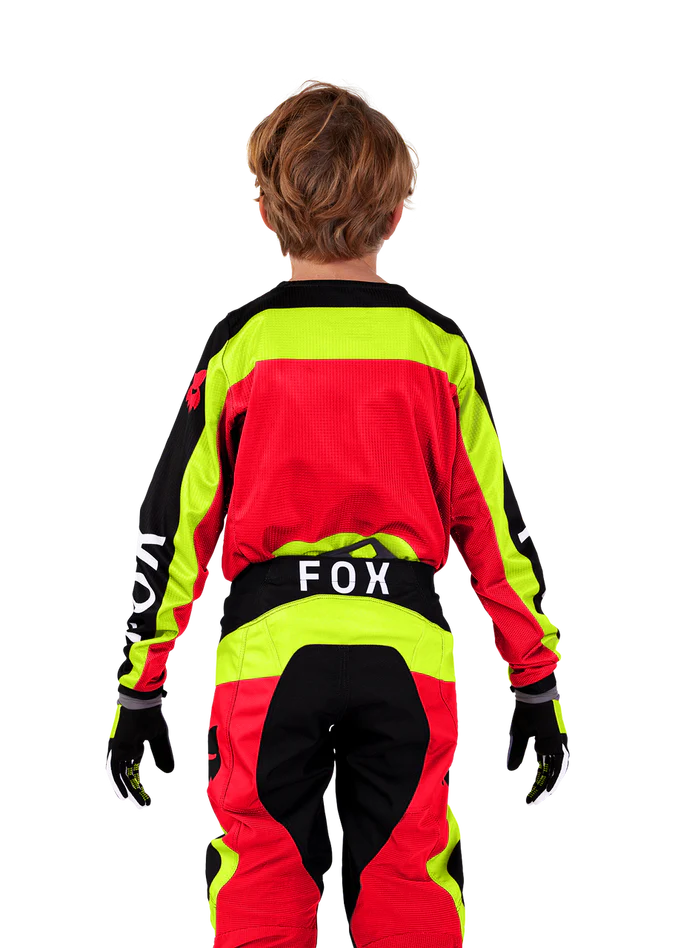 FOX YOUTH 180 BALLAST BLACK/RED KIT COMBO