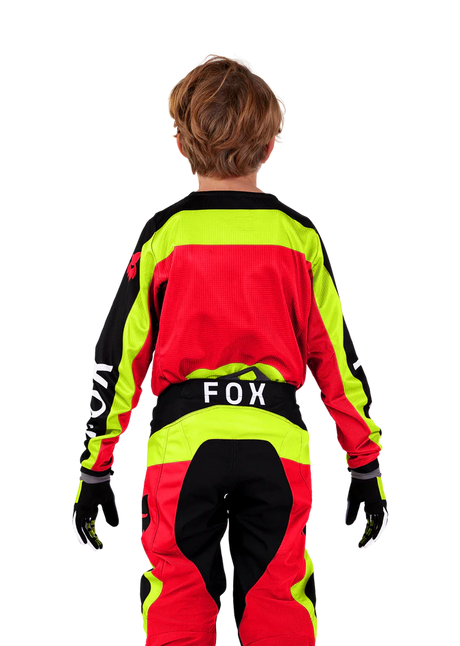 FOX YOUTH 180 BALLAST BLACK/RED KIT COMBO