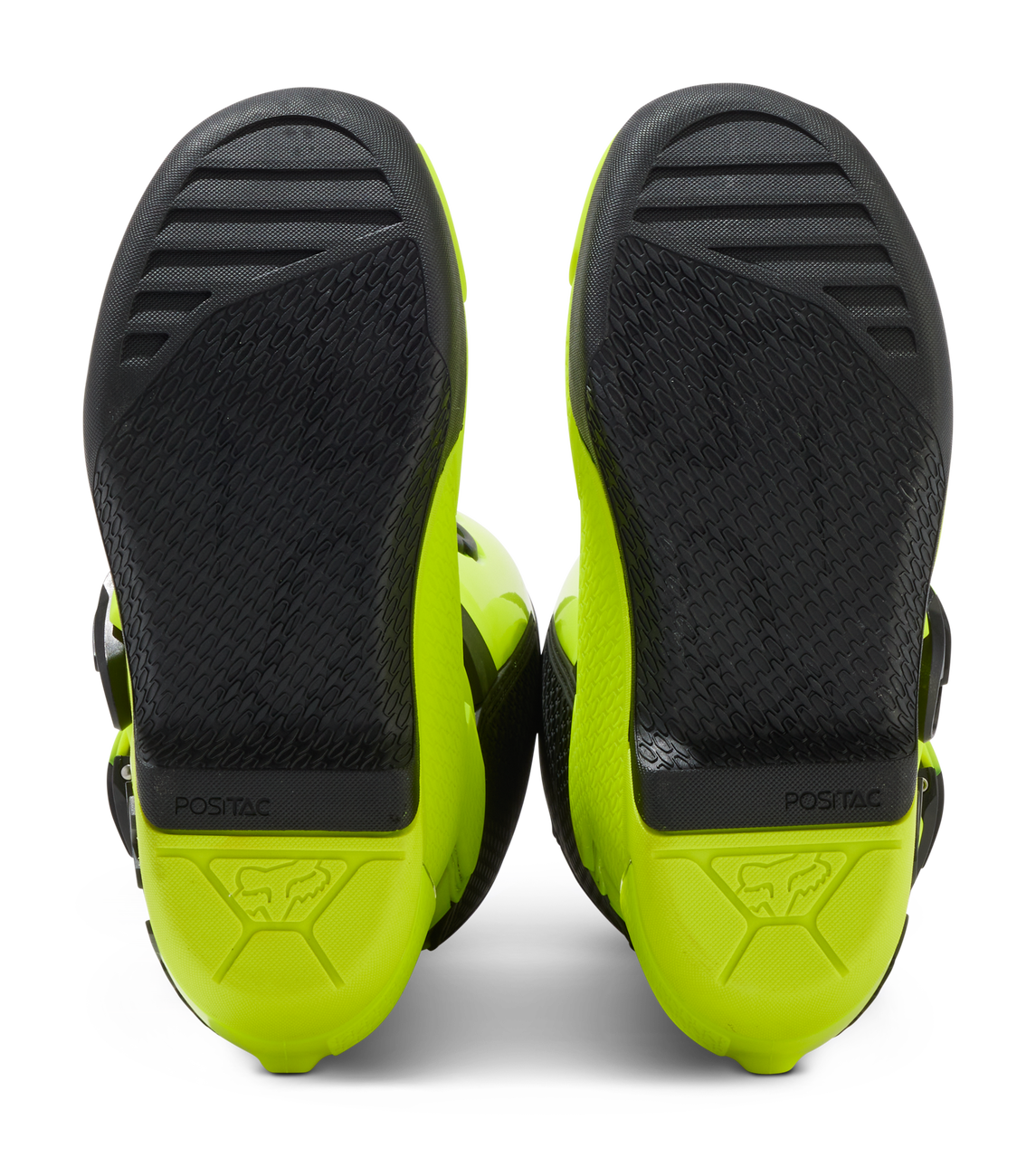 Fox Youth Comp Boots Fluorescent Yellow