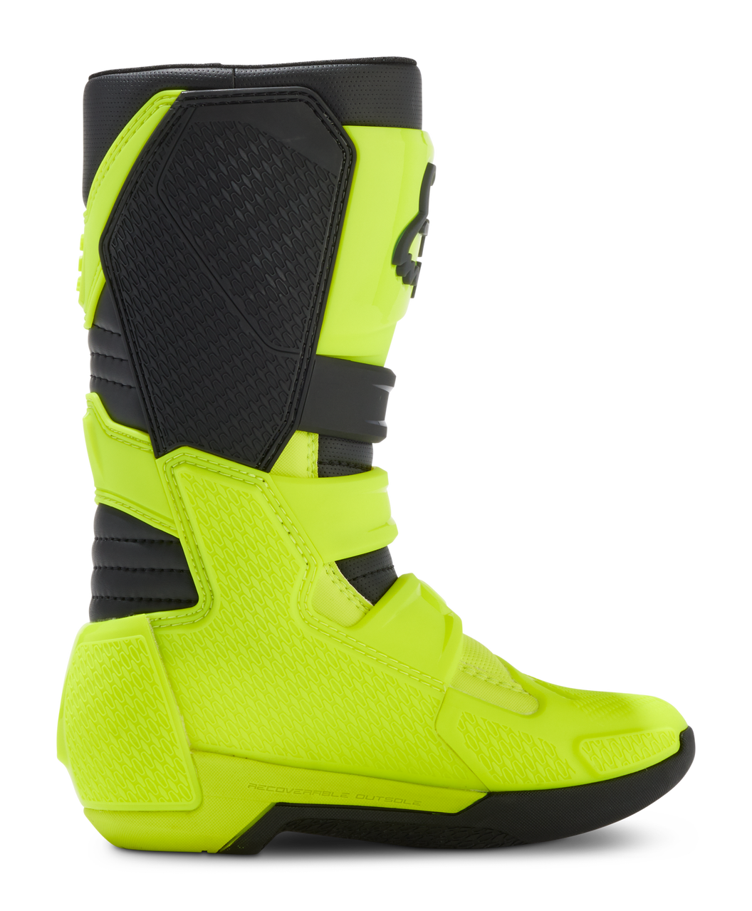Fox Youth Comp Boots Fluorescent Yellow