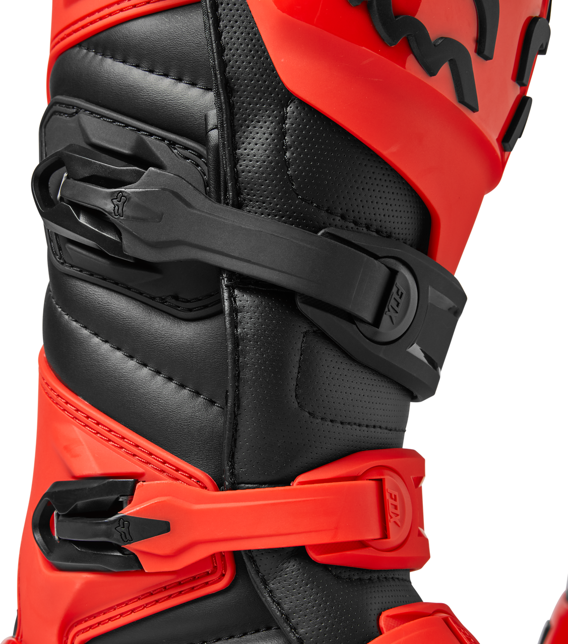 Fox Comp Boots Fluorescent Red