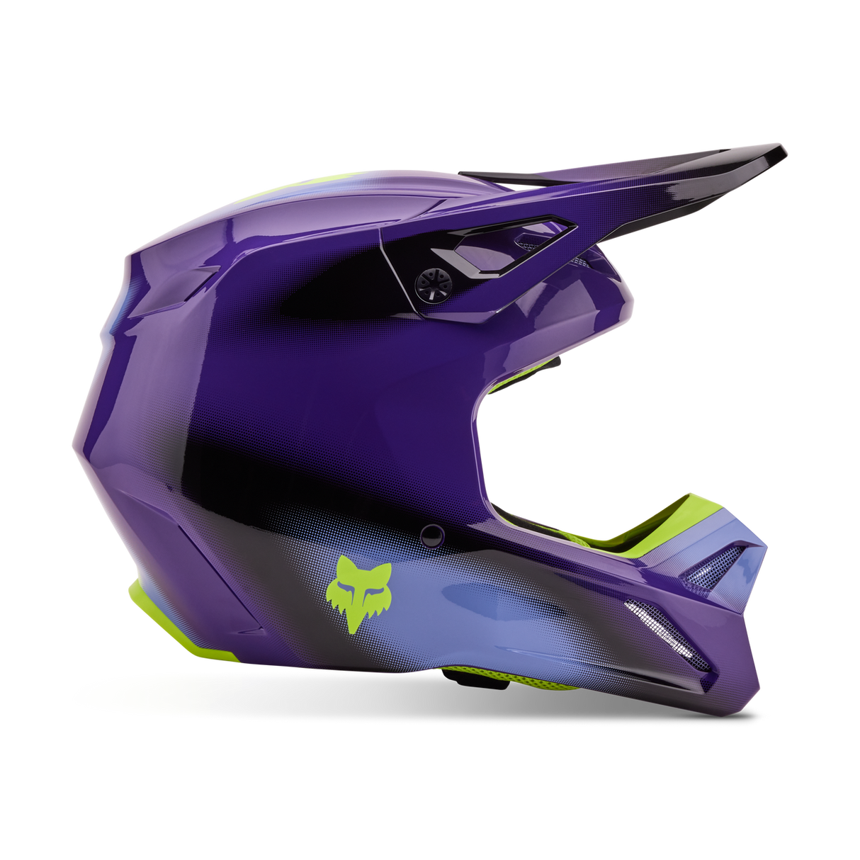 Fox V1 Interfere Helmet Black/Blue