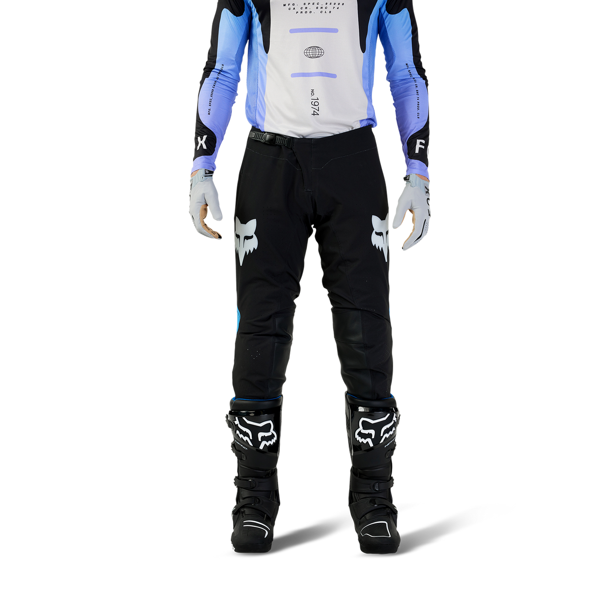 Fox Flexair Magnetic Pants Black/Purple