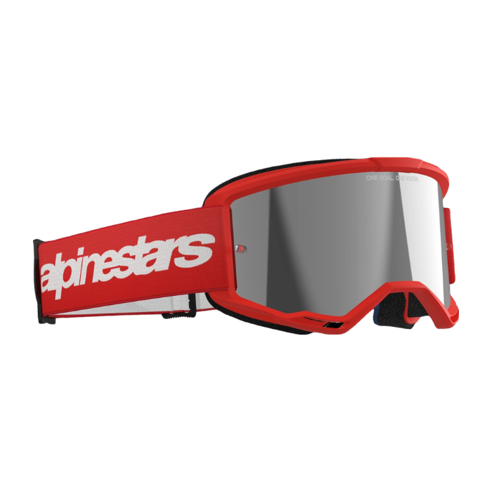 GOGGLE VISION 3 WORDMARK RED M
