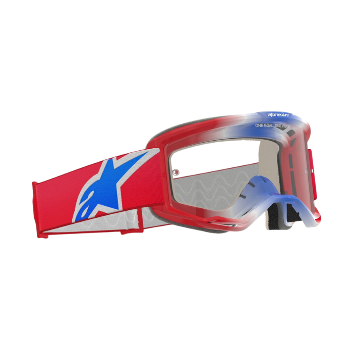 GOGGLE VISION 5 CORP RED/WT/BL