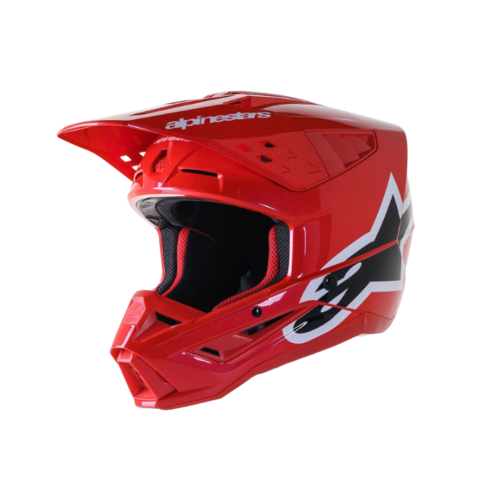 HELMET SM5 CORP BRIGHT RED