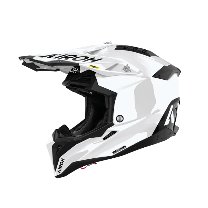 Airoh Aviator 3 EVO - F.I.M - White MX Helmet