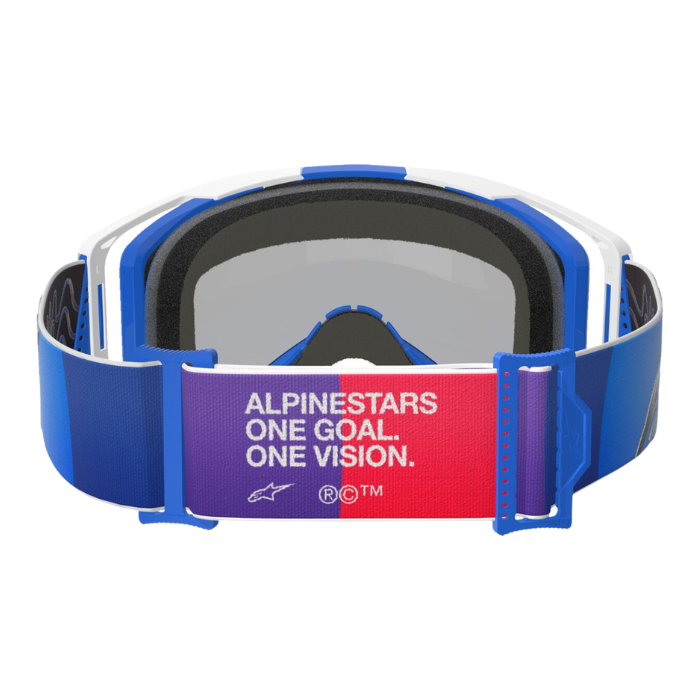 GOGGLE VISION 8 CORP BL/WT MIR