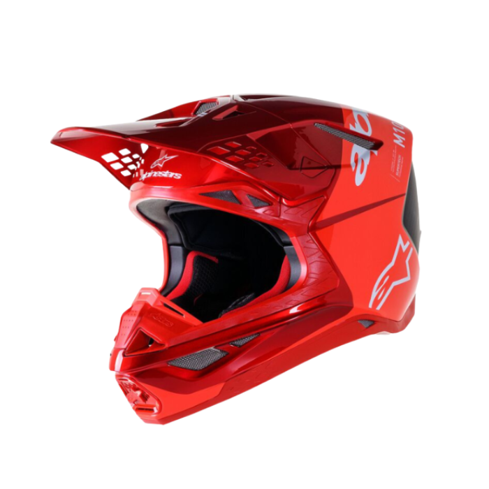 HELMET SM10 FLOOD RED FLUO/RED