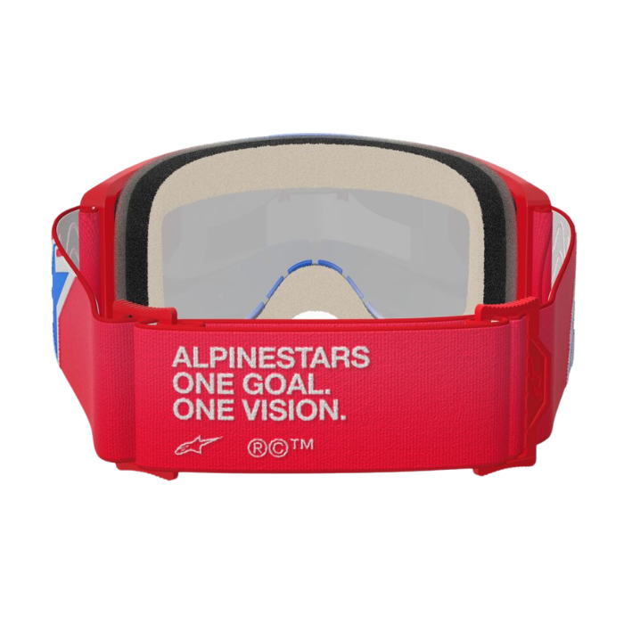 GOGGLE VISION 5 CORP RED/WT/BL