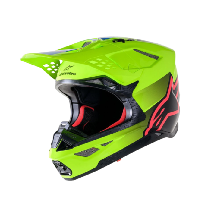 HELMET SM10 UNIT YELLOW FLUO/BLACK/DIVA PINK