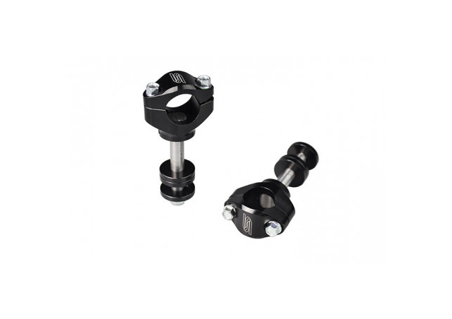 SCAR Racing Handlebar Mounts Black 28.6mm Height 30 35 40 45mm