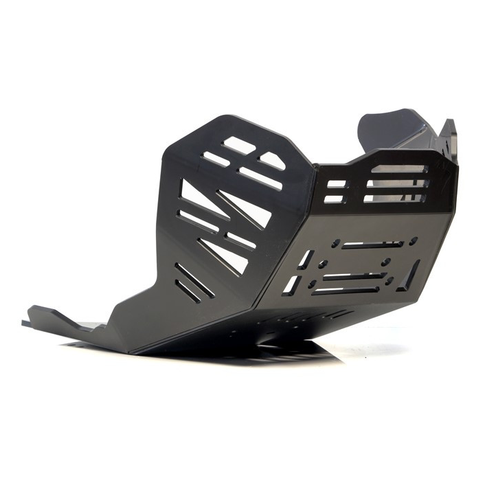 AXP Adventure Skid Plate HDPE 8mm (Black) Ducati Desert X 22-23 (SW MOTECH CRASH BARS)