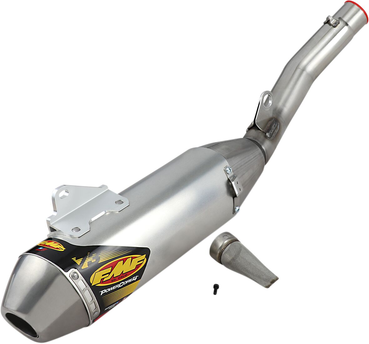 FMF MUFFLER P-CORE 4HEX motocross exhaust performance