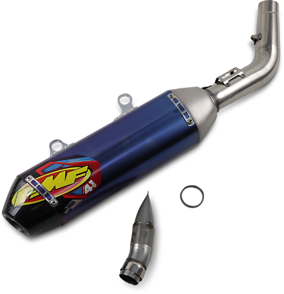 FMF MUFFLER AN RI4.1RCT CF motocross exhaust performance