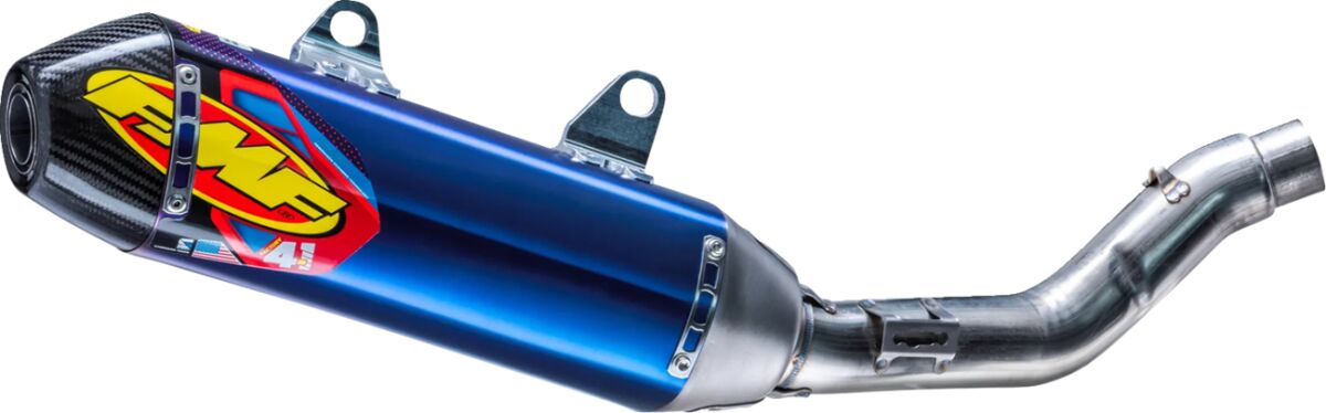 FMF MUFFLER FACT 4.1 RCT ANO TI W/ motocross exhaust performance
