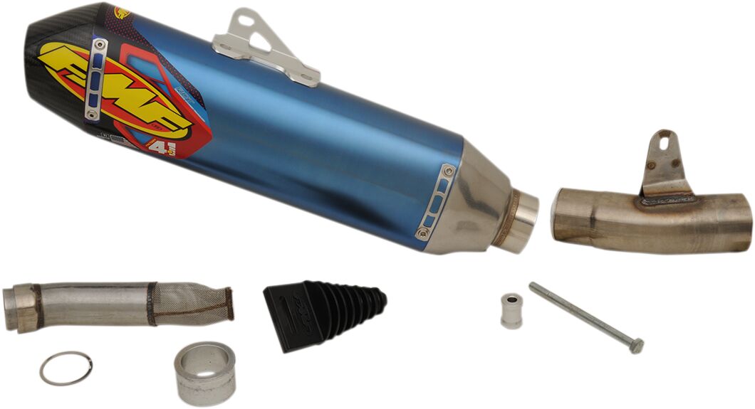 MUFFLER AN 4.1RCT CBN CAP